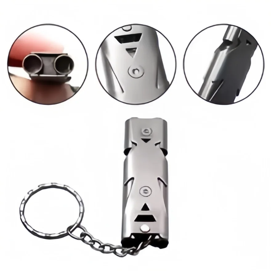 Emergency Whistle Loud - Survival Whistle Keychain–High Decibel,Emergency Whistle for