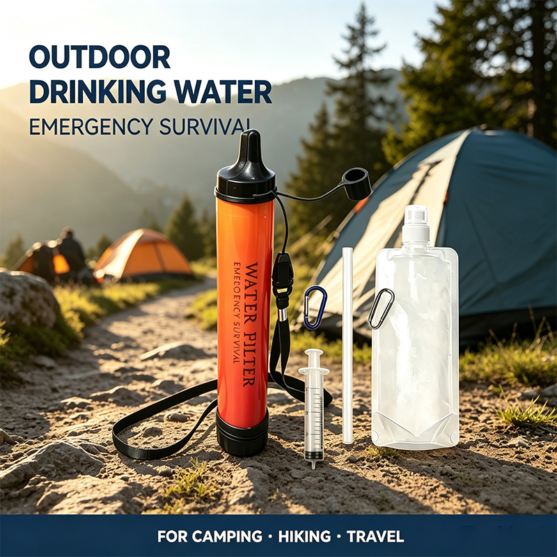 Outdoor Emergency Survival Wat - đánh giá và giá Water Purification Straw