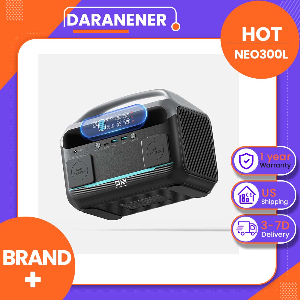 Daranener NEO300L 350W Portabl - đánh giá và giá Solar Emergency Charger